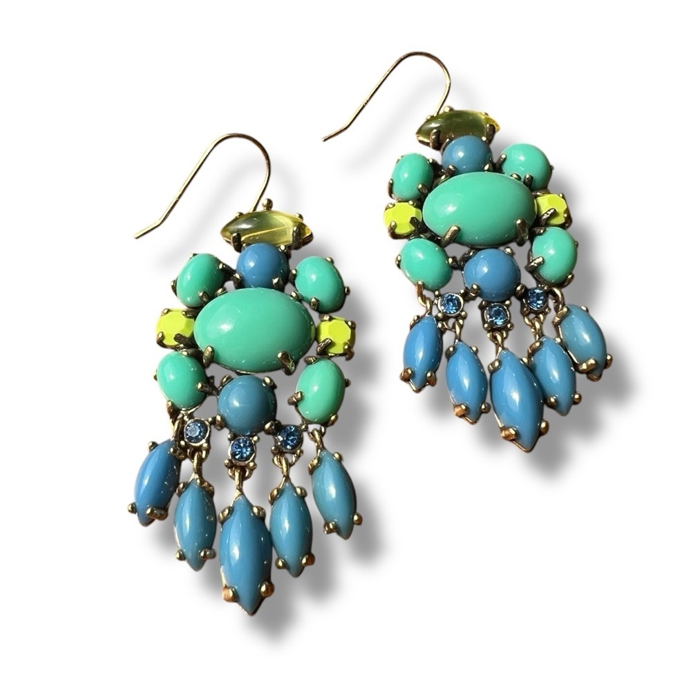 Stella & Dot Multicolor Chandelier Earrings